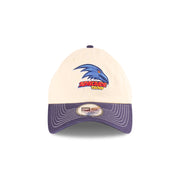 New Era Casual Classic AFL 2025 Supporter 2-Tone Chrome Adelaide Crows