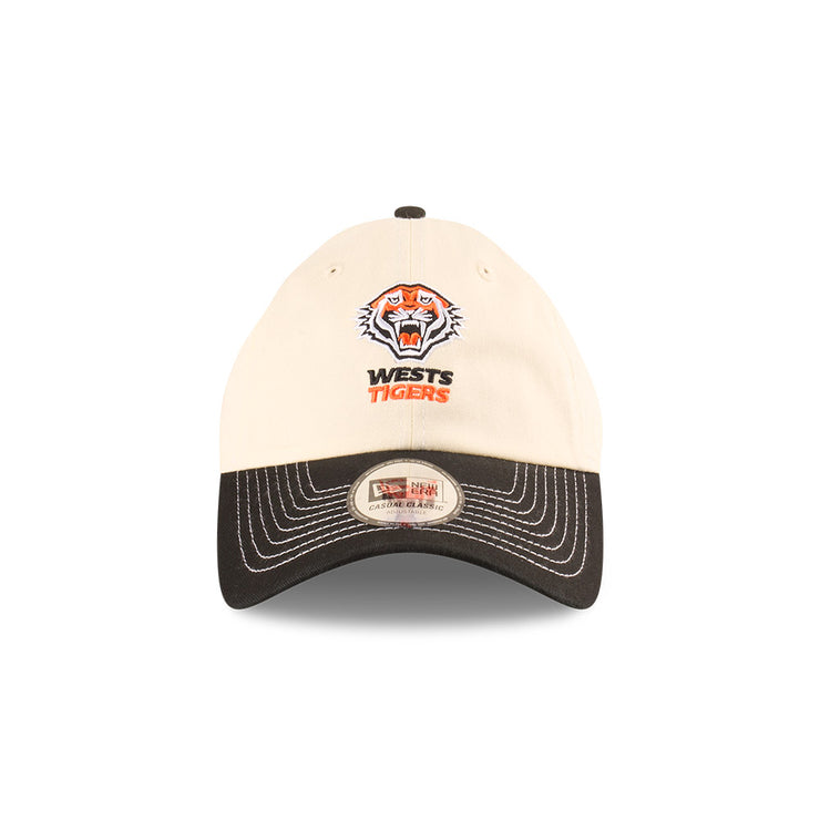 New Era Casual Classic NRL 2025 Supporter 2-Tone Chrome Wests Tigers