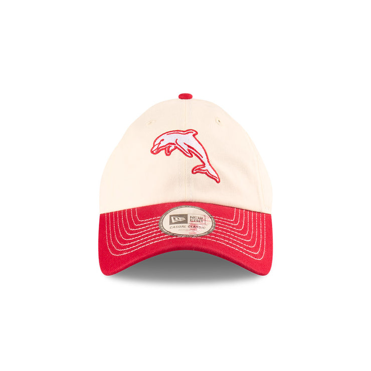 New Era Casual Classic NRL 2025 Supporter 2-Tone Chrome Dolphins