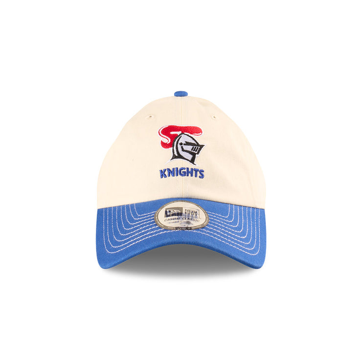 New Era Casual Classic NRL 2025 Supporter 2-Tone Chrome Newcastle Knights