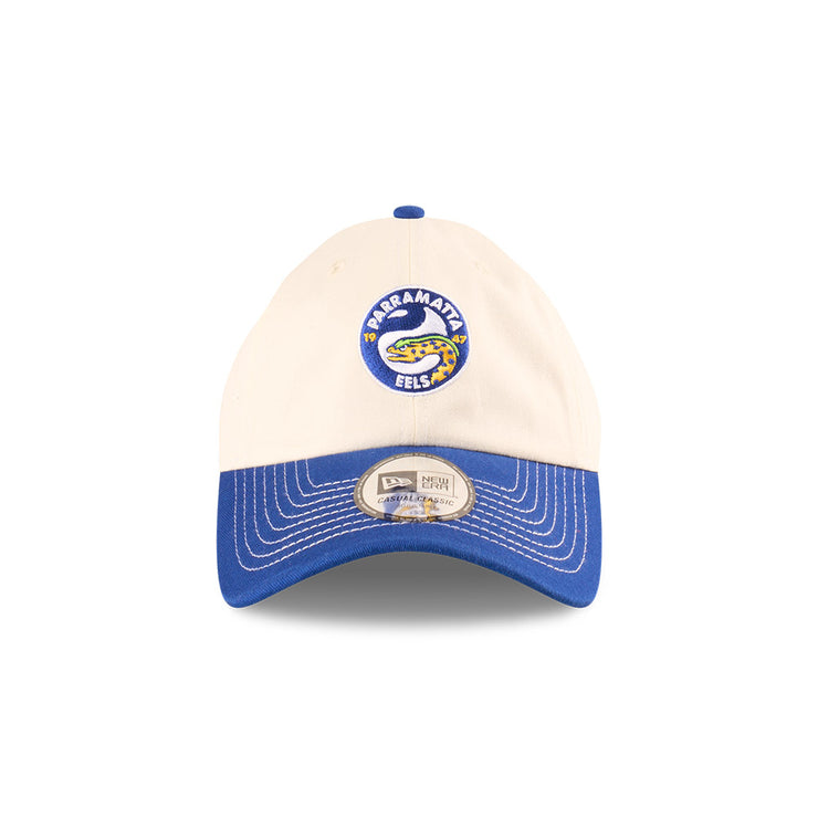 New Era Casual Classic NRL 2025 Supporter 2-Tone Chrome Parramatta Eels