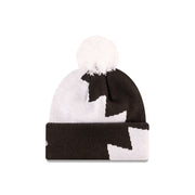 New Era Beanie AFL 2025 Supporter Zig Zag Team Collingwood Magpies