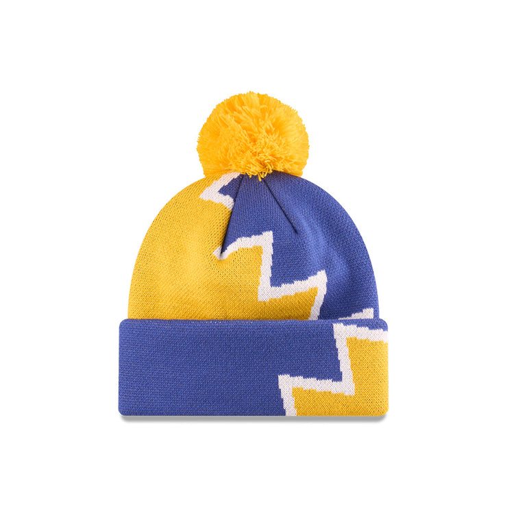 New Era Beanie NRL 2025 Supporter Zig Zag Team Parramatta Eels