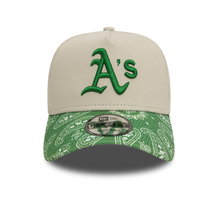 New Era 9Forty A-Frame MLB Paisley Oakland Athletics