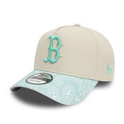 New Era 9Forty A-Frame MLB Paisley Boston Red Sox