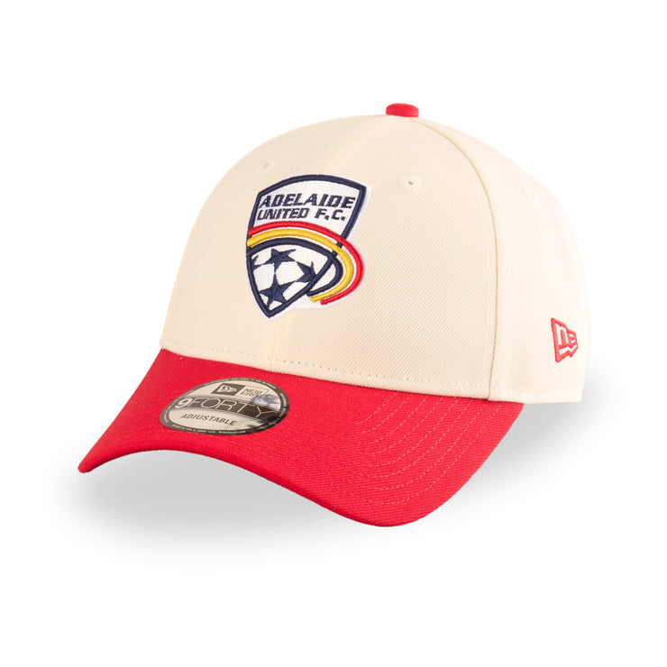 New Era 9Forty A League 2Tone Chrome Adelaide United Team