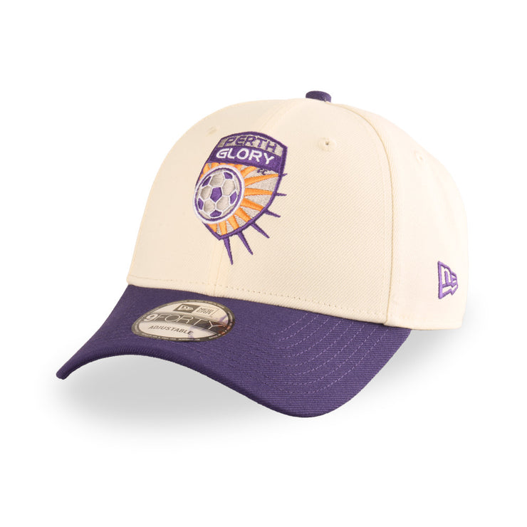 New Era 9Forty A League 2Tone Chrome Perth Glory Team