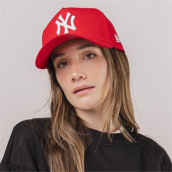 New Era 9Forty A-Frame MLB New York Yankees Scarlet White