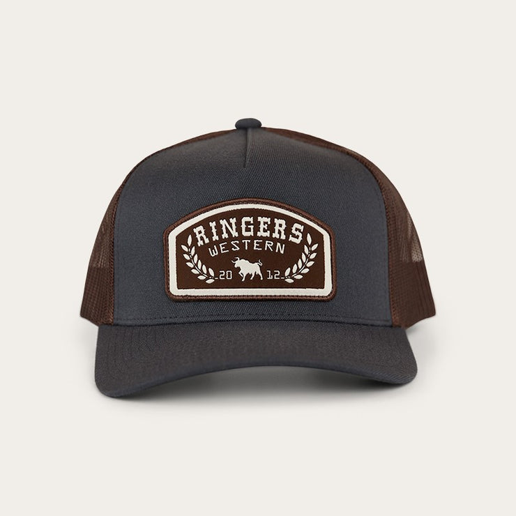 Ringers Western Wheatbelt Wool Trucker Cap Charcoal