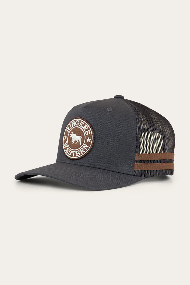 Ringers Western McCoy Trucker Cap Charcoal