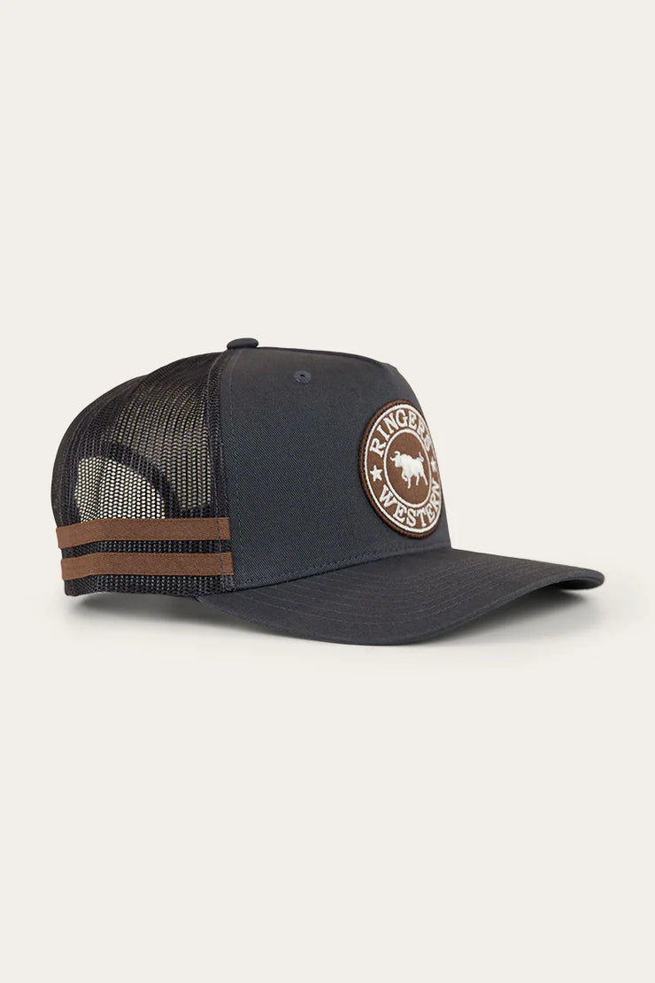 Ringers Western McCoy Trucker Cap Charcoal