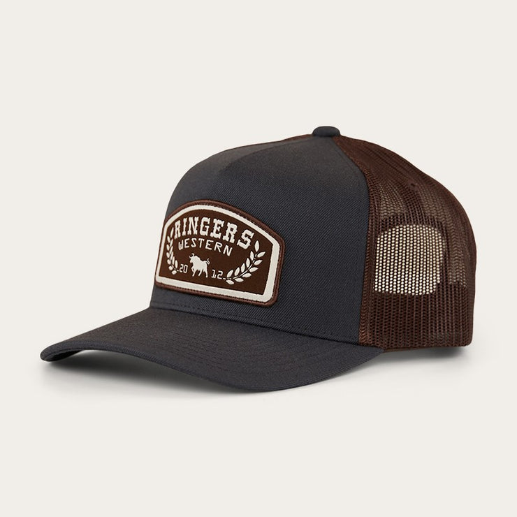 Ringers Western Wheatbelt Wool Trucker Cap Charcoal