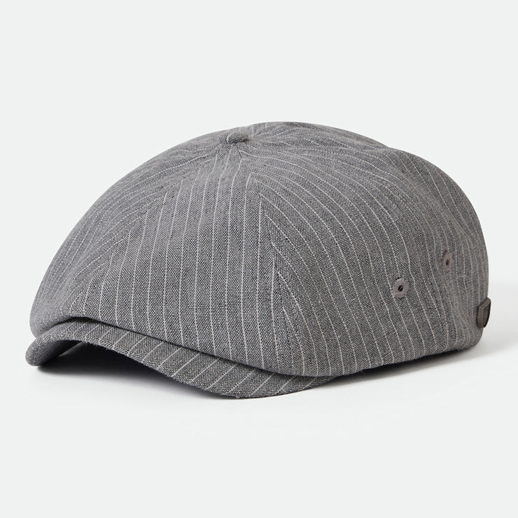 Brixton Brood LW Snap Cap Light Grey/White Stripe Chambray