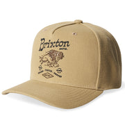 Brixton Charging Buffalo C NP MP Snapback Sand