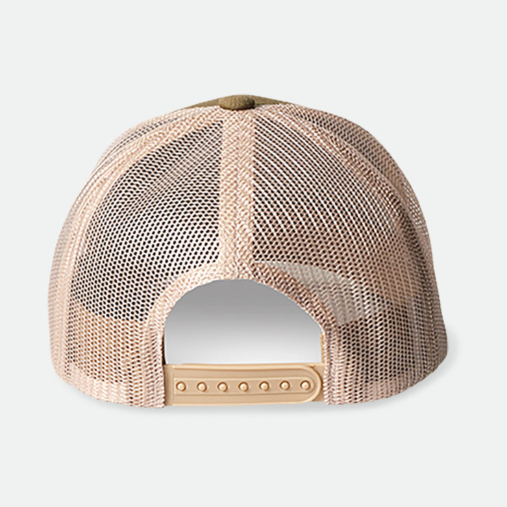 Brixton Crest X MP Mesh Cap Vetiver/Khaki