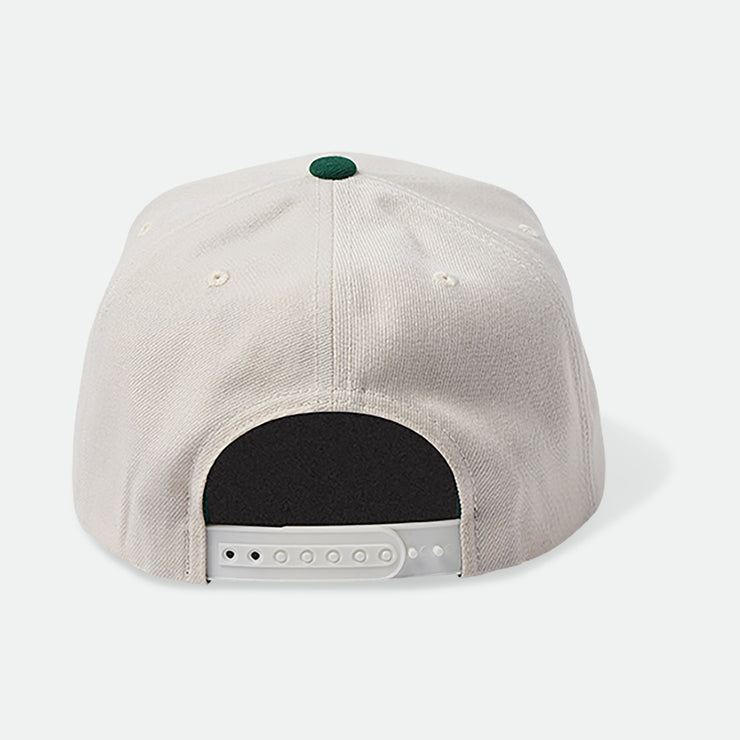 Brixton Oath III Snapback Whitecap/Kelly Green