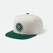 Brixton Oath III Snapback Whitecap/Kelly Green