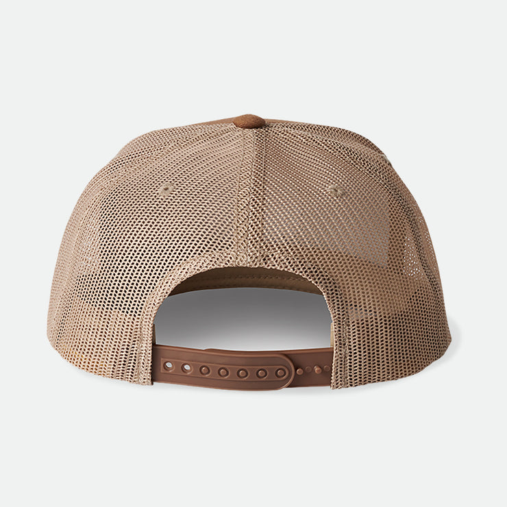 Brixton Oath MP Trucker Hat Tan/Light Tan