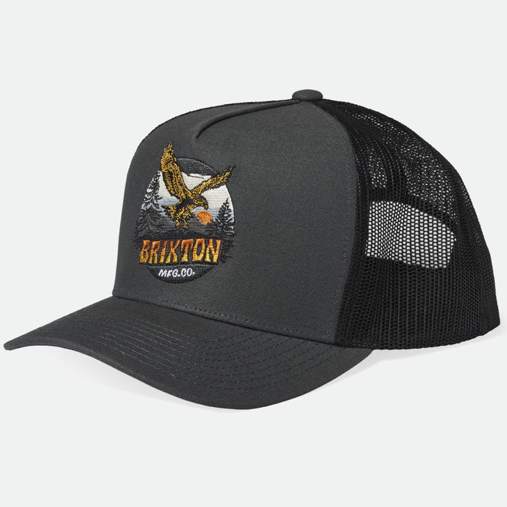 Brixton Ridgewood NP C MP Trucker Hat Charcoal/Black