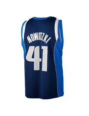 Mitchell & Ness NBA Swingman Jersey Dallas Mavericks Dirk Nowitzki #41 11-12 Navy