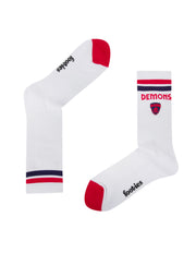 Foot-ies AFL Melbourne Demons Mascot Sneaker 2 Pack