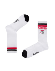 Foot-ies AFL St Kilda Saints Mascot Sneaker 2 Pack