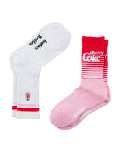 Foot-ies Cherry Coke Micro Sneaker Sock 2 Pack