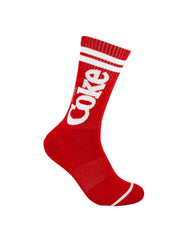 Foot-ies Coke Logo Sneaker Sock 2 Pack