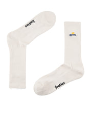 Foot-ies Corona Daytrippin Sneaker Sock 2 Pack Navy/Cream