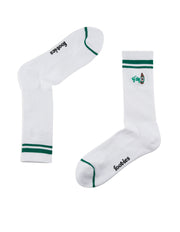 Foot-ies VB G'Day Sneaker Sock 2 Pack Green/White