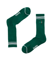 Foot-ies VB G'Day Sneaker Sock 2 Pack Green/White