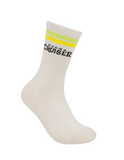 Foot-ies Vodka Cruiser Logo Sneaker Socks 2 Pack Yellow