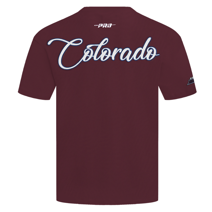 Pro Standard NHL City Signature Drop Shoulder Tee Colorado Avalanche Wine