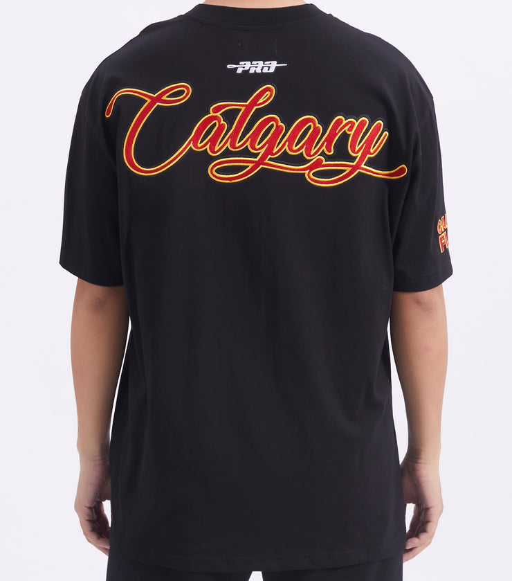 Pro Standard NHL City Signature Drop Shoulder Tee Calgary Flames Black