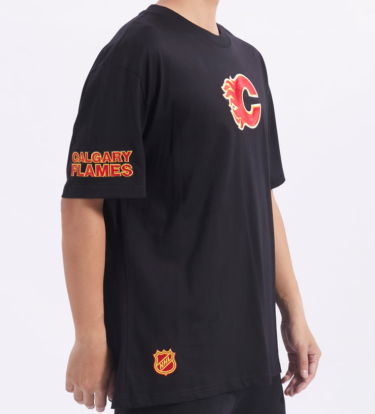 Pro Standard NHL City Signature Drop Shoulder Tee Calgary Flames Black