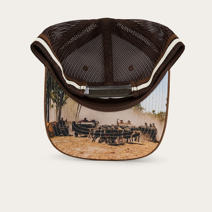 Ringers Western Pendleton Trucker Cap Chocolate