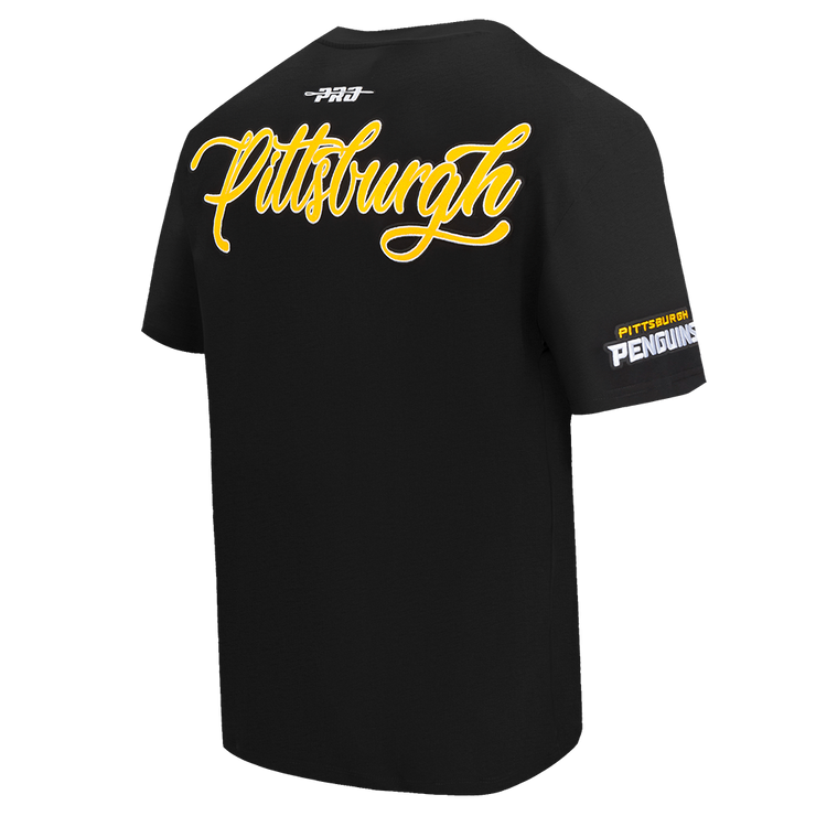 Pro Standard NHL City Signature Drop Shoulder Tee Pittsburgh Penguins Black