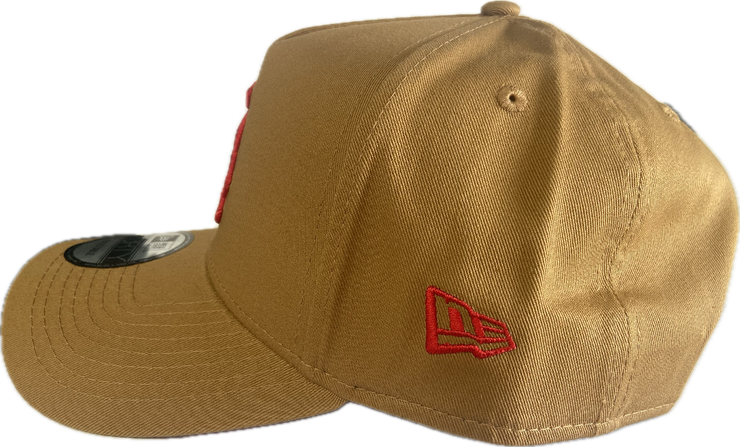 New Era 9Forty A-Frame MLB Chicago White Sox Wheat Scarlet