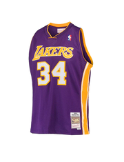 Mitchell & Ness NBA Swingman Jersey Los Angeles Lakers Shaquille O'Neal #34 99-00 Purple