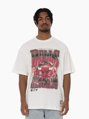 Mitchell & Ness NBA City Strike Tee Chicago Bulls Vintage White