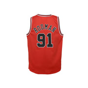 Mitchell & Ness NBA Youth Swingman Jersey Chicago Bulls Dennis Rodman #91 97-98 Red