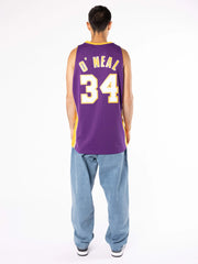 Mitchell & Ness NBA Swingman Jersey Los Angeles Lakers Shaquille O'Neal #34 99-00 Purple