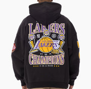 Mitchell & Ness NBA Pinnacle Hoodie Los Angeles Lakers Faded Black