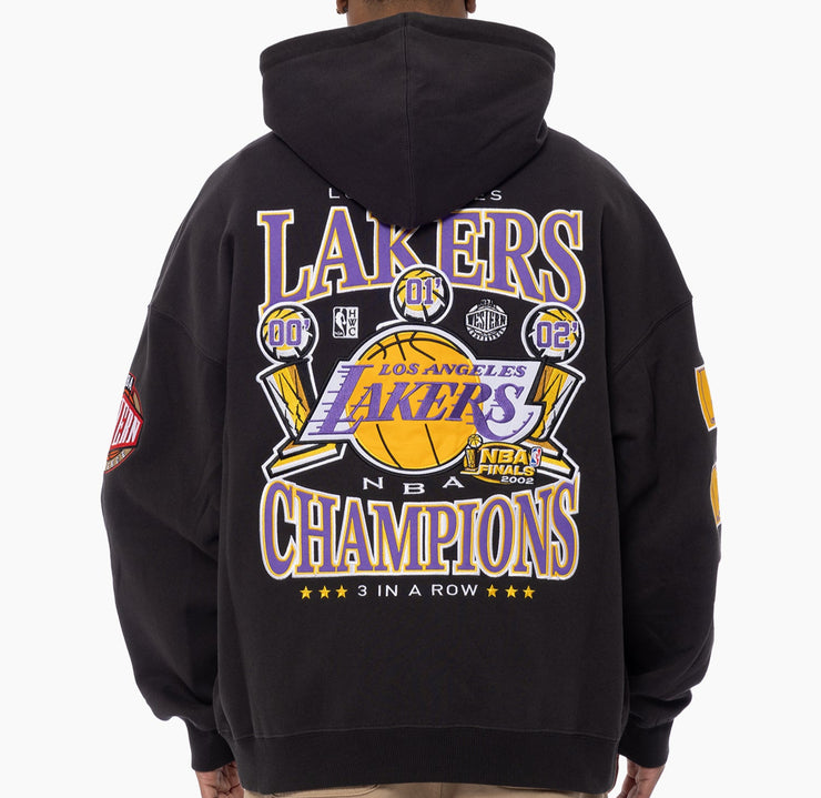 Mitchell & Ness NBA Pinnacle Hoodie Los Angeles Lakers Faded Black