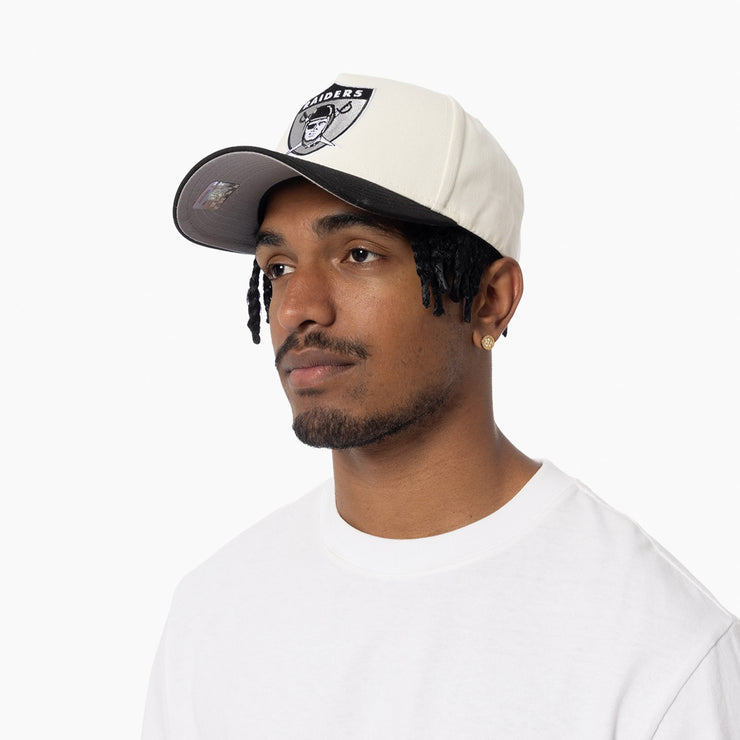 Mitchell & Ness NFL Pro Pinch Las Vegas Raiders White Cream Black