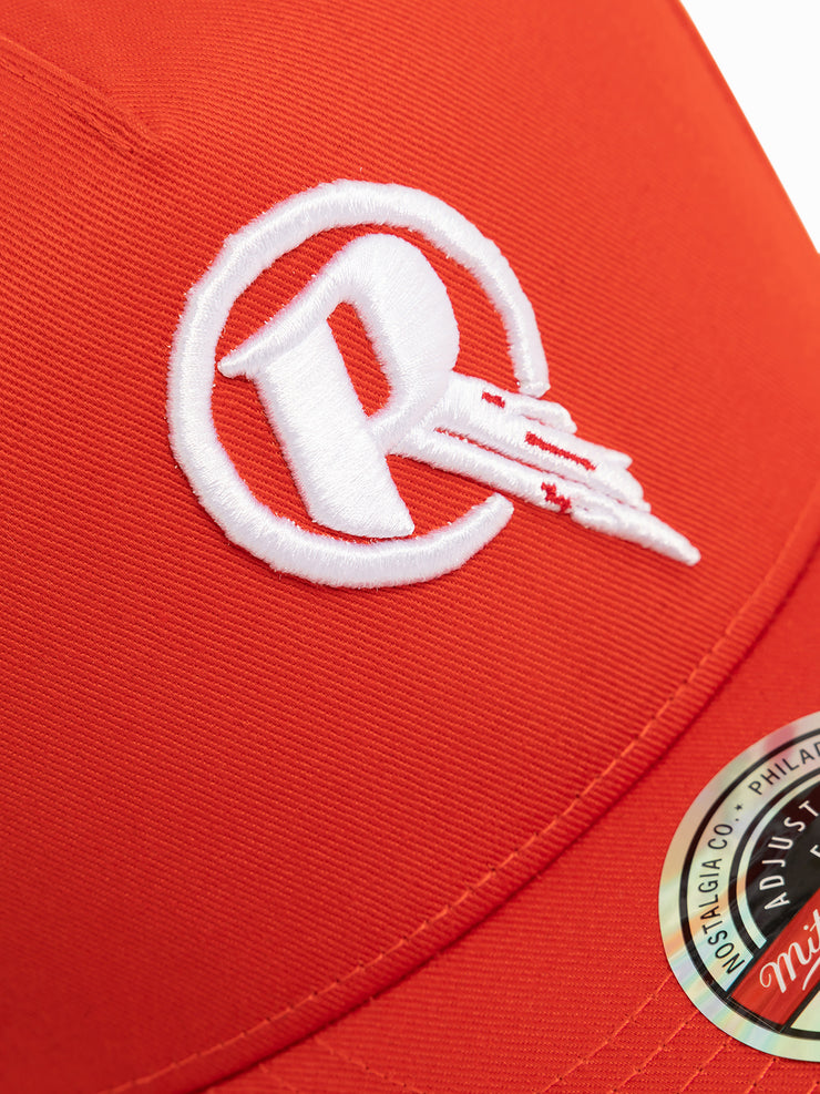 Mitchell & Ness BBL TC Logo Pinch Panel Melbourne Renegades Red