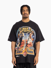 Mitchell & Ness NBA Tower Champs Tee San Antonio Spurs Faded Black