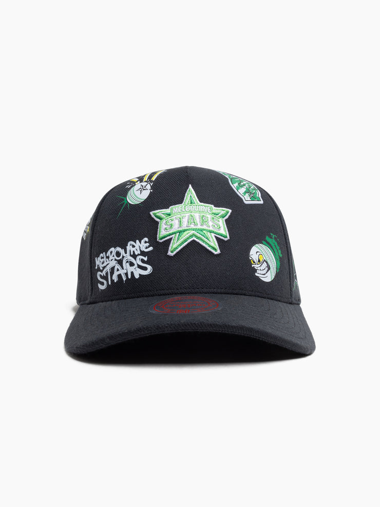 Mitchell & Ness BBL Youth Patch Pinch Panel Melbourne Stars