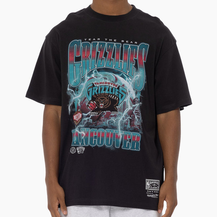 Mitchell & Ness NBA City Strike Tee Memphis Grizzlies Faded Black