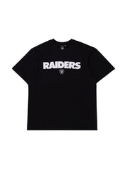 Majestic NFL Team Wordmark Tee Las Vegas Raiders Black